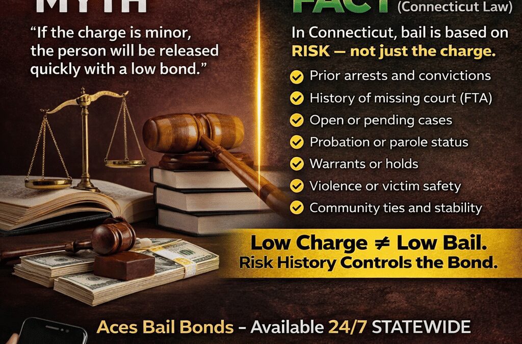 Myth vs Fact: Do Lower Charges Really Mean Easy Bail in Connecticut?